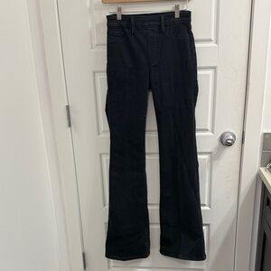 Good American Pull On High Rise Flare Size Small Black